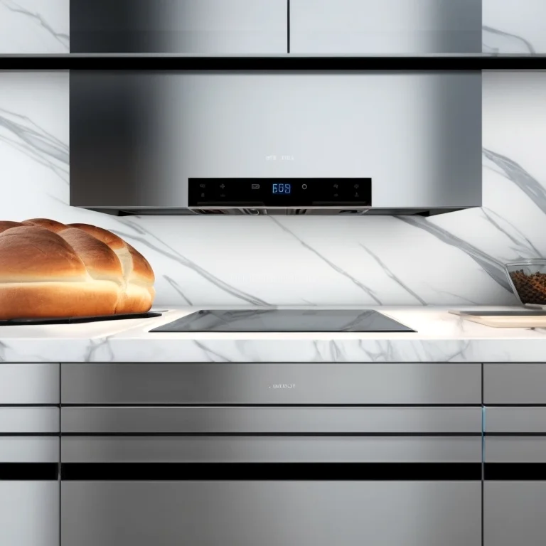 AI-Ofen in moderner Küche